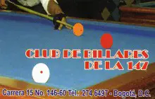 Club de Billares de la 147, Bogotá