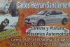 Carlos Hernán Sanclemente - Lámina y Pintura, Mecánica Automotriz