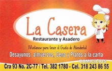 Restaurante y Asadero La Casera - Barrio Meléndez, Cali