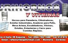 URIHORNOS Y VITRINAS - Montería, Córdoba