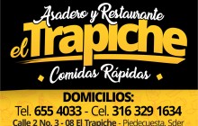Asadero y Restaurante el Trapiche, Piedecuesta - Santander