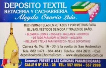 Depósito Textil ALEYDA OSORIO, Sede Centro - Cali