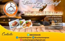 CocinArte Express, Chef-Cocinero a Domicilio, Cartagena