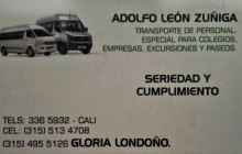 Transporte para Colegios, Empresas, Excursiones y Paseos - Cali, Valle del Cauca