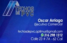 TECHOS DE PVC, Cali - Valle del Cauca