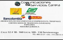Comunicaciones y Servicios Carrera - Servientrega Efecty, Centro Comercial Carrera - Cali