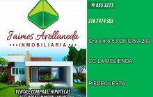 Inmobiliaria Jaimes Avellaneda, Piedecuesta - SANTANDER