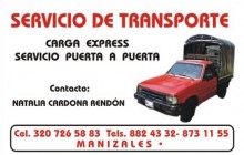 SERVICIO DE CARGA Y TRANSPORTE, Manizales
