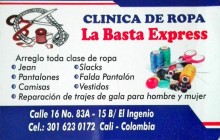 Clínica de Ropa LA BASTA EXPRESS, Barrio El Ingenio - Cali