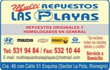 Multi Repuestos Las PLayas, Rionegro - Antioquia 