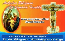 ARTICULOS RELIGIOSOS LA SAGRADA FAMILIA, BUGA - VALLE DEL CAUCA