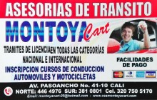 Asesorías de Tránsito MONTOYA CART, Cali - Valle del Cauca