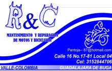R y C - Mantenimiento y Reparación de Motos y Bicicletas, Buga - Valle del Cauca