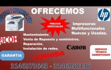 Impresoras Copiadoras y Servicio Técnico, CALI - VALLE DEL CAUCA